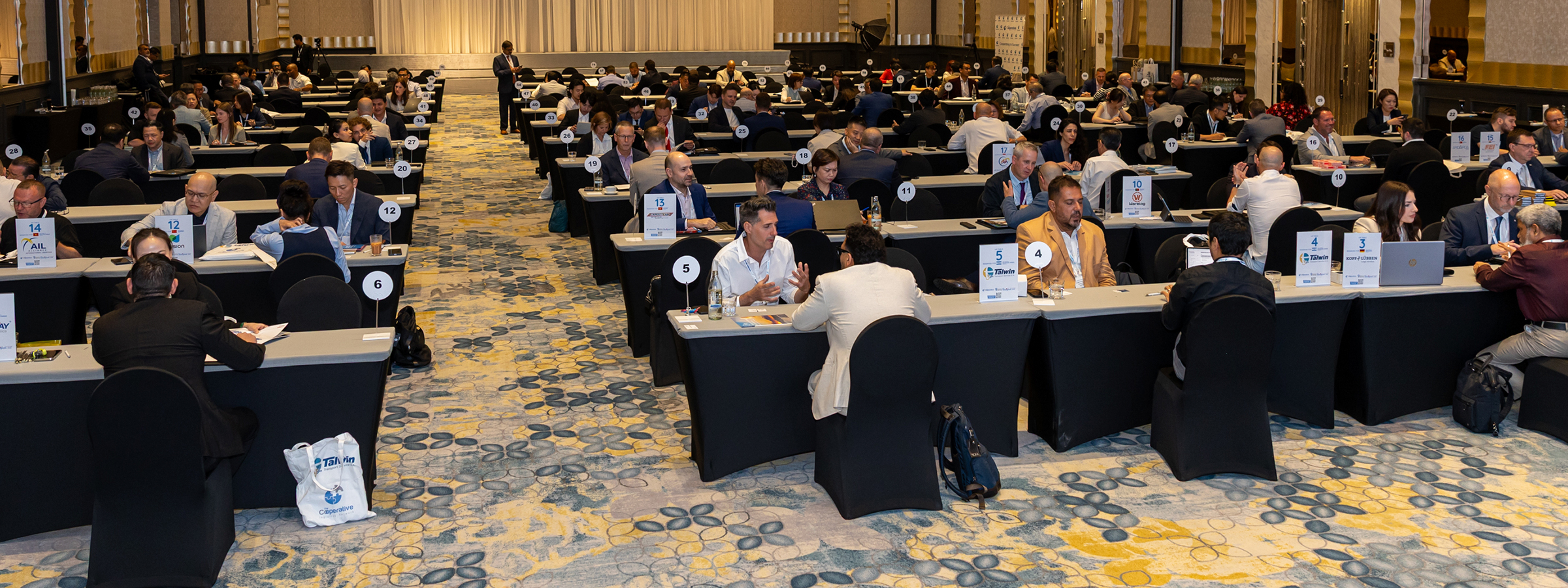 Face-to-face meetings at The Coop's Annual Meeting