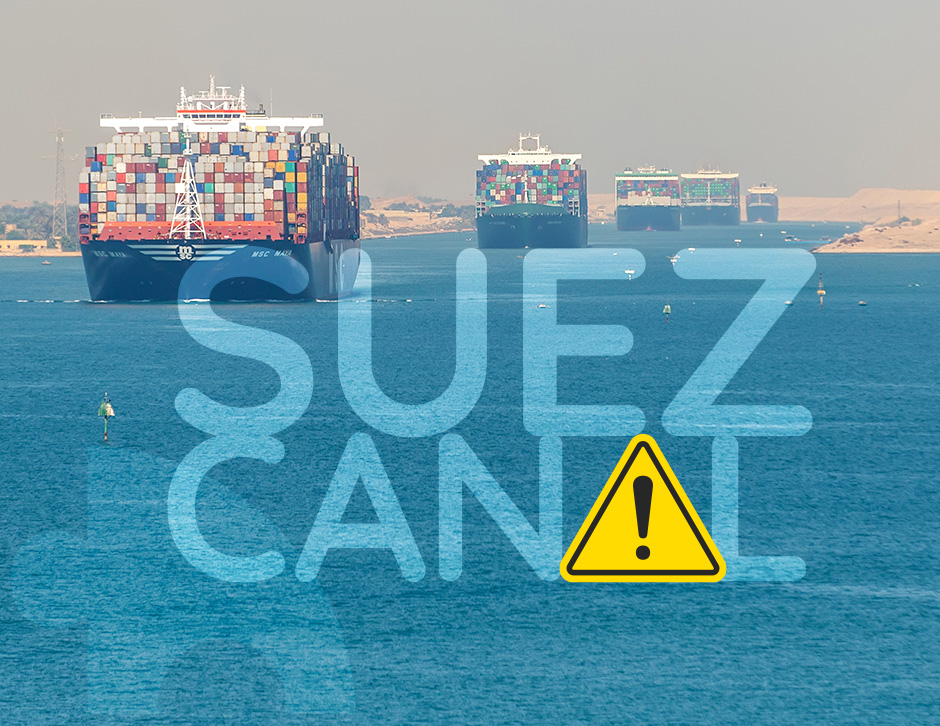 Ongoing problems in the Suez Canal